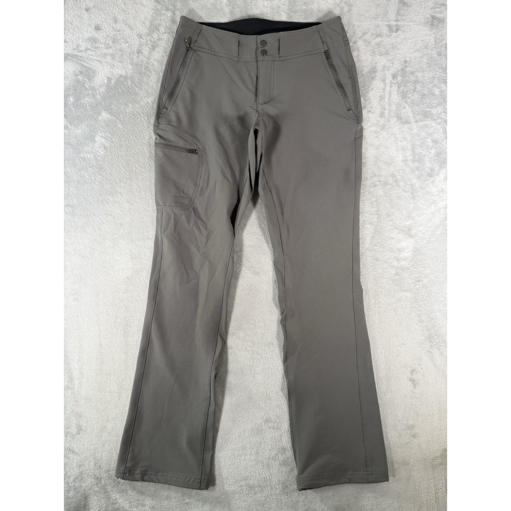 Columbia Pants Women's 8 Grey Wildsee Trail Hiking Soft shell Outdoor